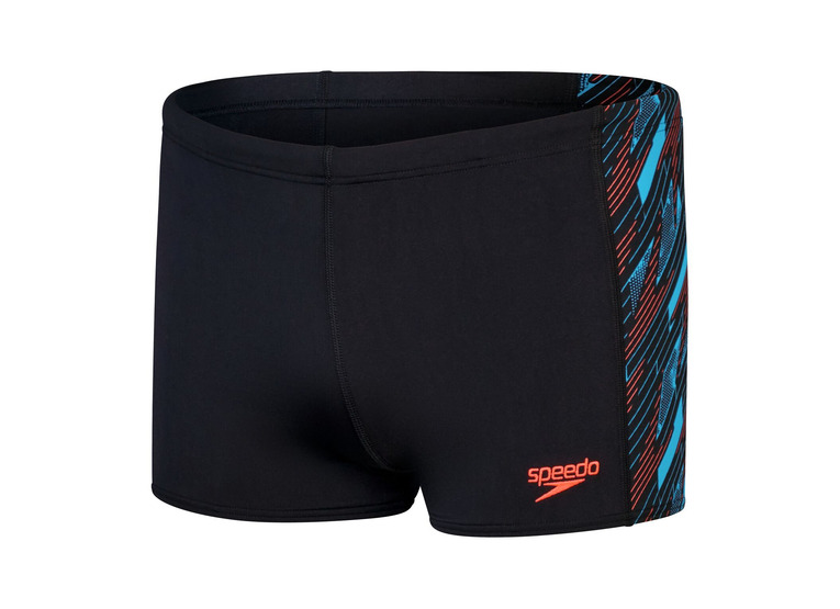 Speedo Eco+ H-Boom panel zwembroek zwart/picton blue/siren red heren