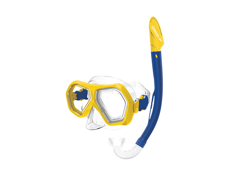 Speedo junior snorkel blauw/geel KIDS