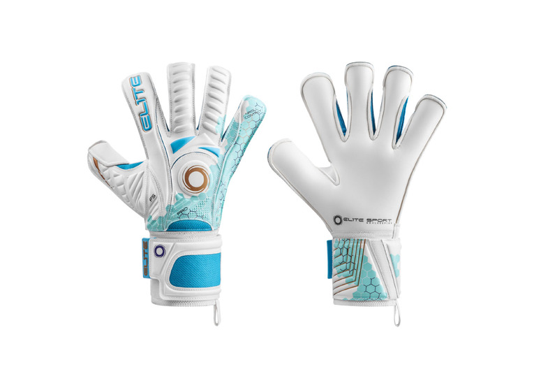 Elite Orca keepershandschoen blauw/wit unisex