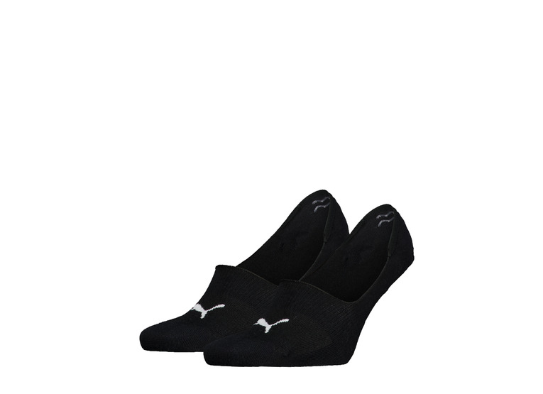 Puma mid cut footie zwart unisex