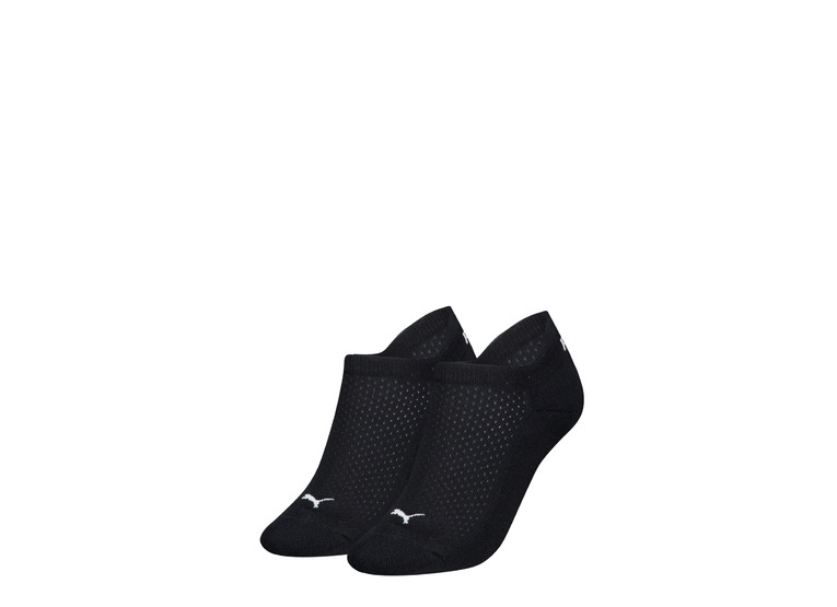 Puma cushioned sneaker sokken zwart dames