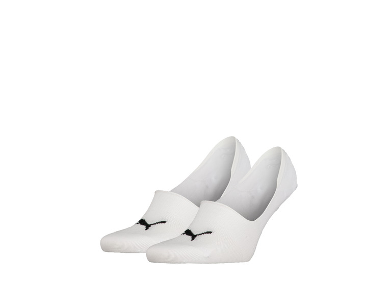 Puma mid cut footie wit unisex