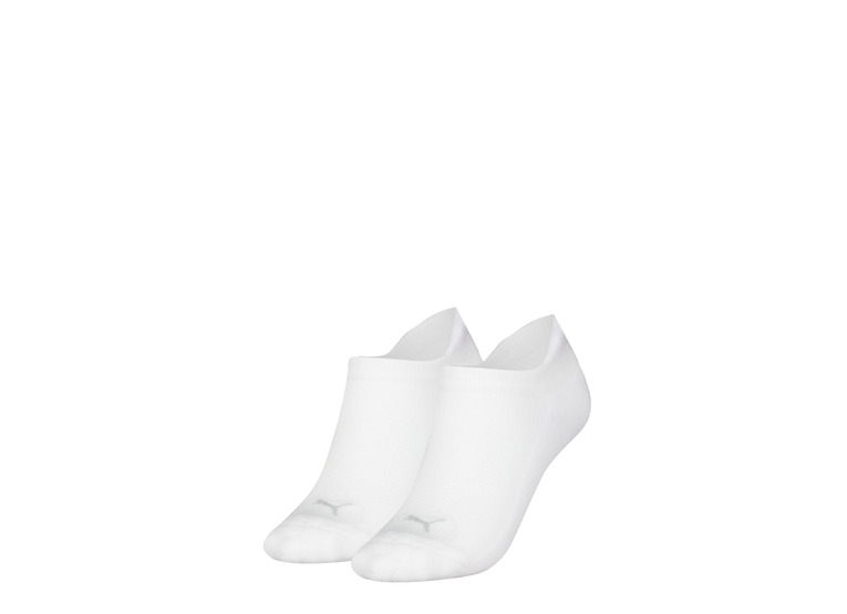 Puma cushioned sneaker sokken wit dames