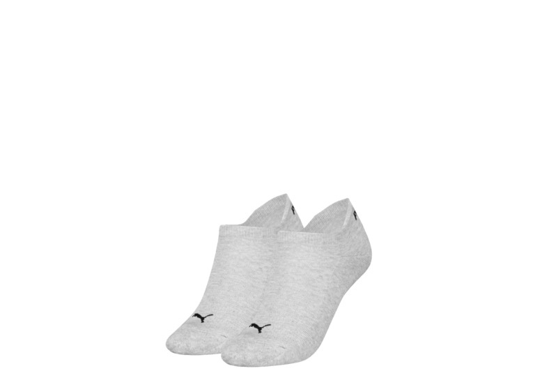 Puma cushioned sneaker sokken grey melange dames