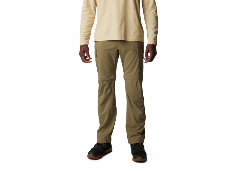 Columbia Silver Ridge utility convertible broek stone green heren
