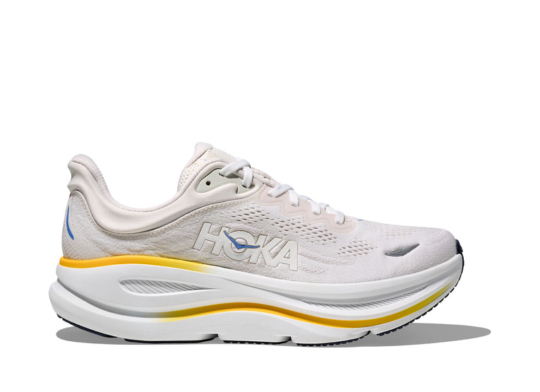 Hoka Bondi 9 loopschoen wit/grout heren