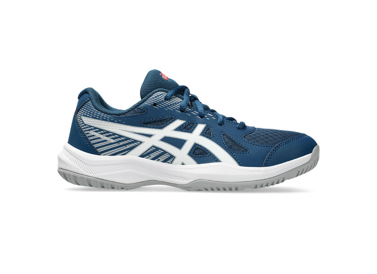 Asics Upcourt 6 GS indoorschoen mako blauw/wit KIDS