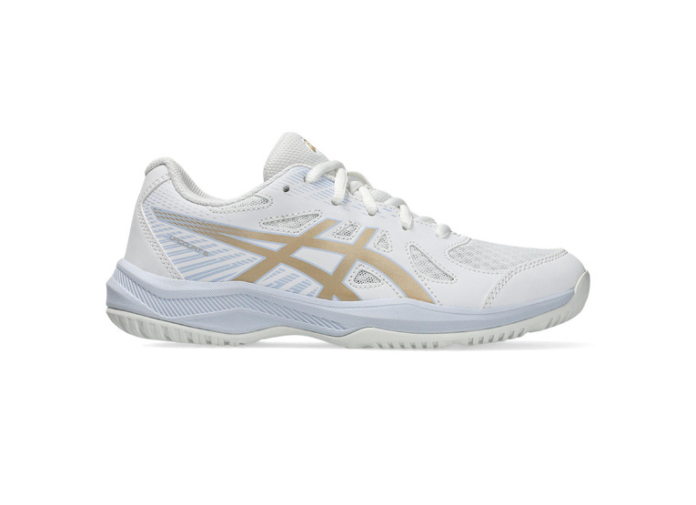Asics Upcourt 6 GS sportschoen wit/champagne KIDS