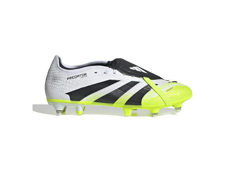 Adidas Predator Pro Fold-Over Tongue SG voetbalschoen wit/zwart/geel