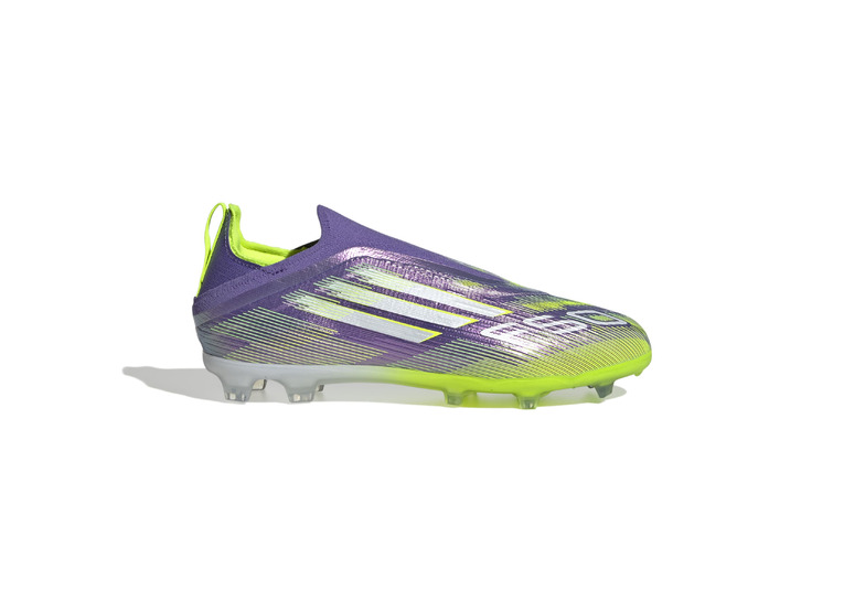 Adidas F50 Elite Veterloze FG voetbalschoenen purple rush/lucid lemon/wit Kids