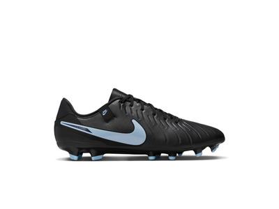 Nike Tiempo Legend 10 academy low-top MG voetbalschoen zwart/ice blue