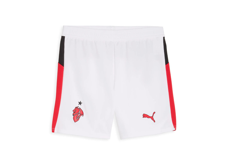 Puma AC Milan 25/26 voetbalshort wit KIDS