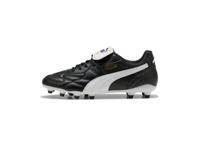 Puma King Top FG/AG voetbalschoen zwart/wit