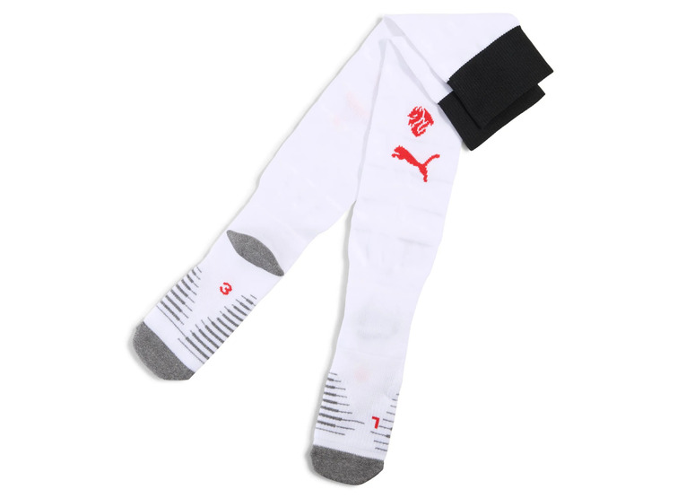 Puma AC Milan 25/26 voetbalsokken wit unisex