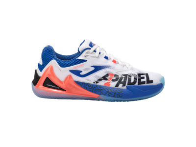 Joma Open 25 A1 padelschoen wit/blauw unisex