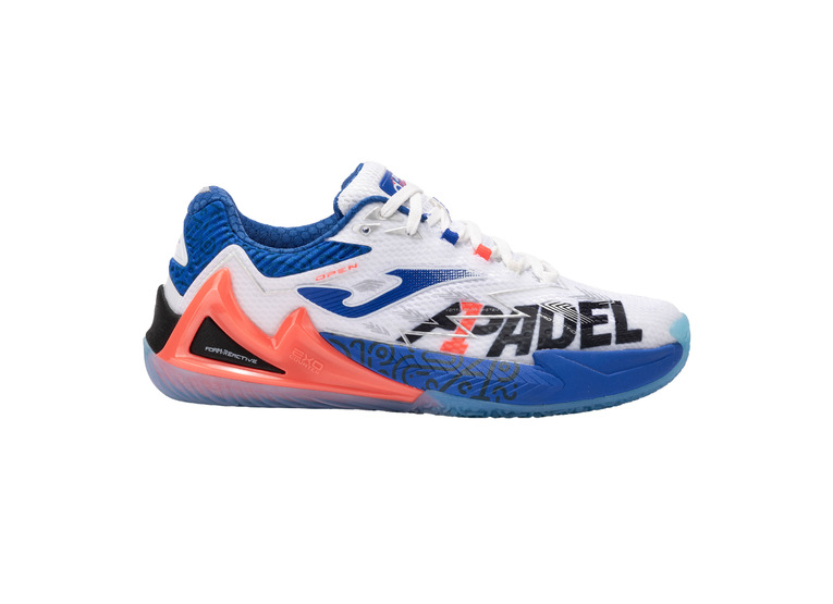 Joma Open 25 A1 padelschoen wit/blauw unisex