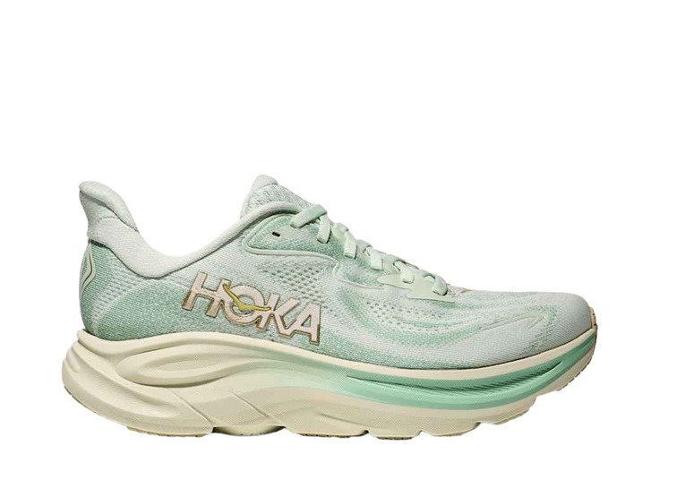 Hoka Clifton 10 loopschoen sea glass/jadeite dames