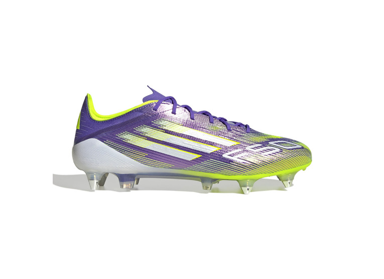 Adidas F50 Elite SG voetbalschoen purple rush/lucid lemon/wit