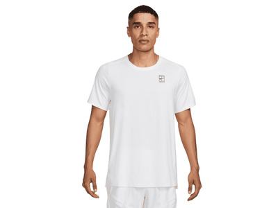 NikeCourt Advantage Dri-FIT T-shirt wit heren