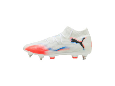 Puma Future 8 Pro MxSG voetbalschoen wit/glowing red
