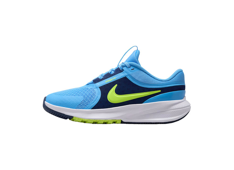 Nike Star runner 5 loopschoen blauw/volt KIDS