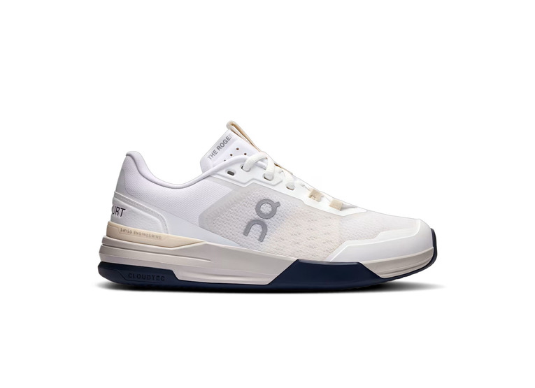 On The Roger advantage pro clay tennisschoen wit/cream dames