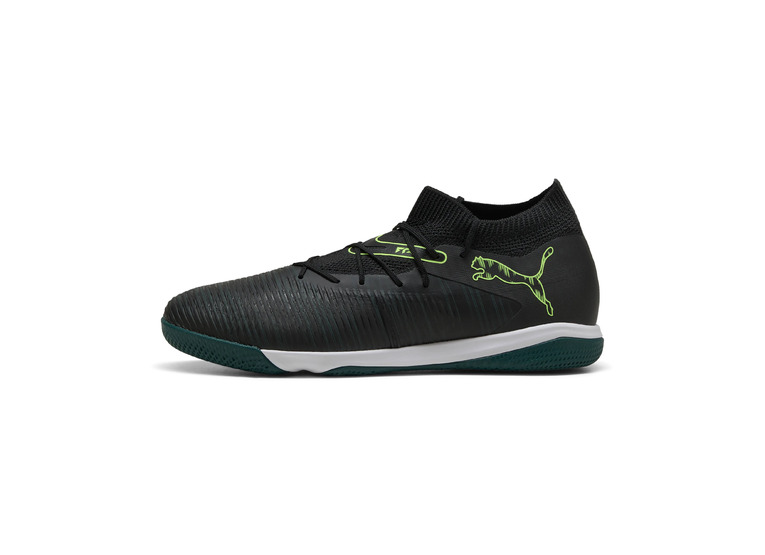 Puma Future 8 Match IT voetbalschoen zwart/fizzy light