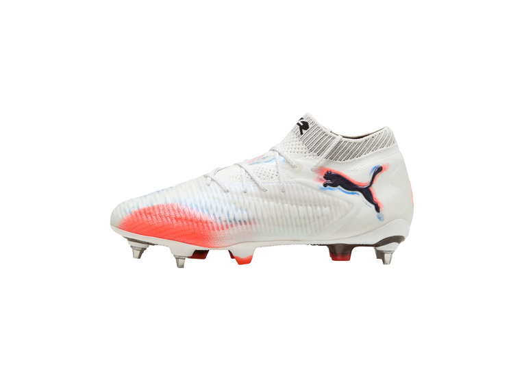 Puma Future 8 Ultimate MxSG voetbalschoen wit/glowing red