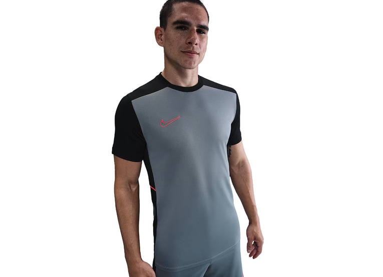 Nike Academy Dri-FIT voetbalshirt cool grey/bright crimson heren