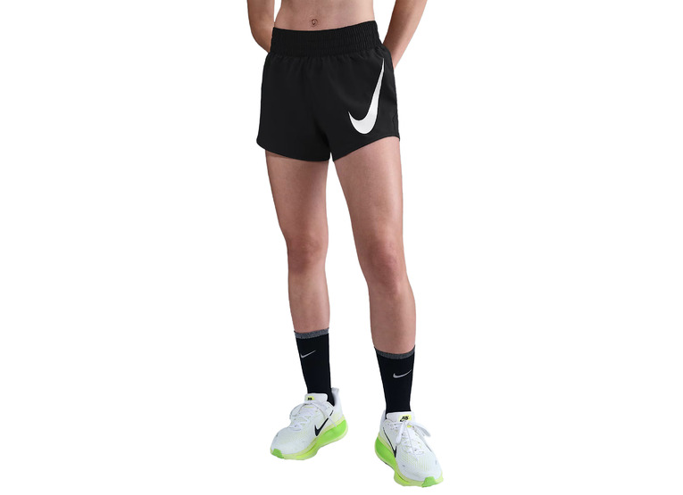 Nike One Swoosh loopshort zwart dames