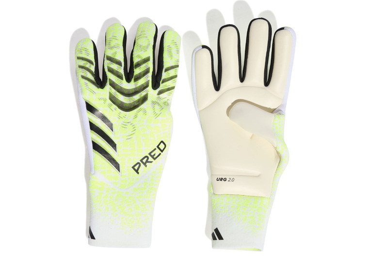 Adidas Predator Pro keepershandschoen lucid lemon/wit