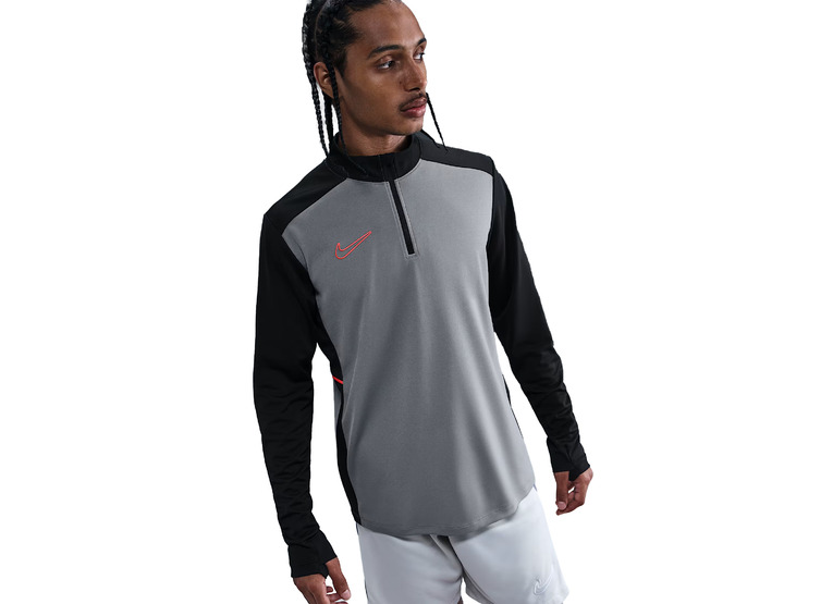 Nike Academy Dri-FIT trainingstop cool grey/zwart/bright crimson heren