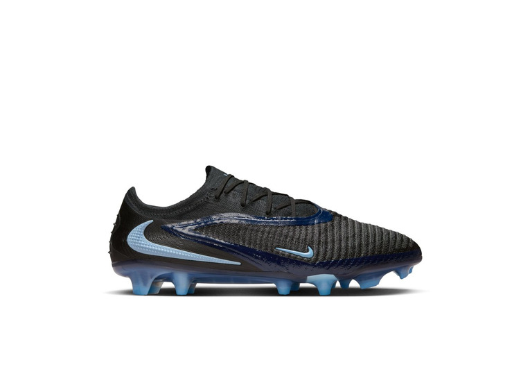 Nike Phantom 6 low elite FG voetbalschoen zwart/blauw
