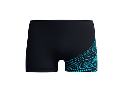 Speedo Eco Medley logo zwembroek zwart/picton blue heren