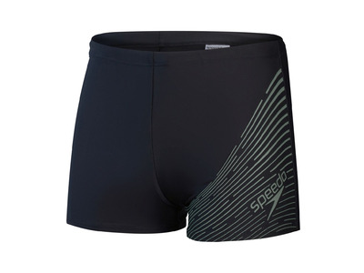 Speedo Eco Medley logo zwembroek zwart/country green heren