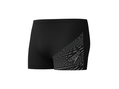 Speedo Eco Medley logozwembroek zwart/grijs heren