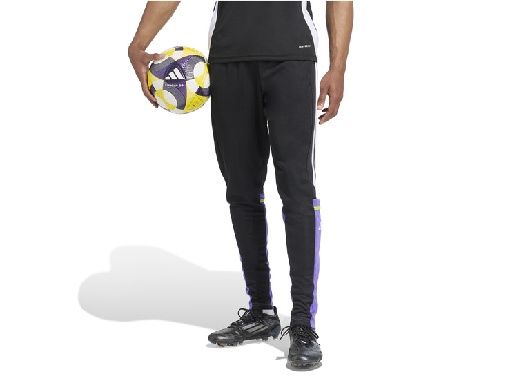 Adidas Squadra 25 trainingsbroek zwart/purple rush