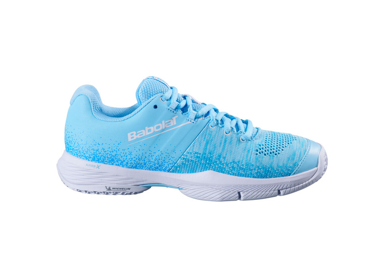 Babolat Sensa Women padelschoen sky blue/tigerlily dames