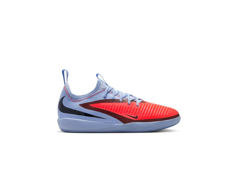 Nike Jr. Phantom 6 low academy zaalvoetbalschoen royal tint/bright crimson KIDS