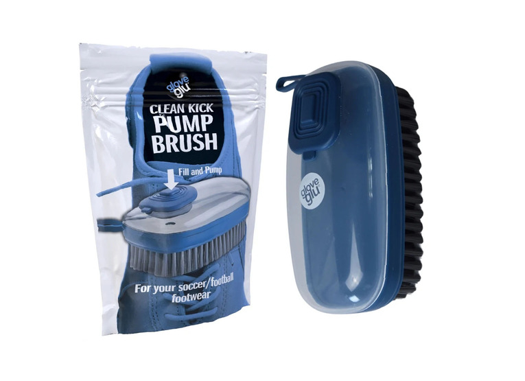 Gloveglu clean kick pump brush