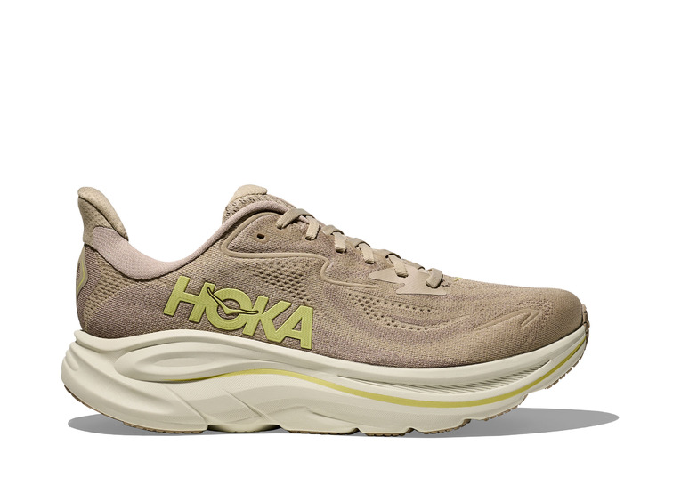 Hoka Clifton 10 loopschoen raw linen/stone heren