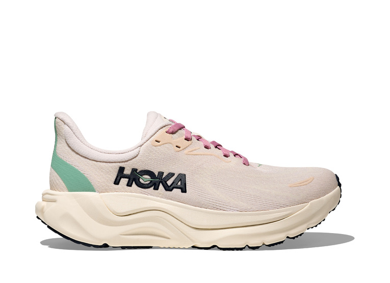 Hoka Arahi 8 loopschoen rose cream/alabaster dames