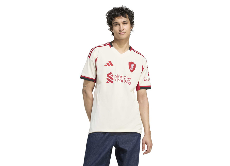 Adidas Liverpool FC 25/26 Uitshirt wonder white heren