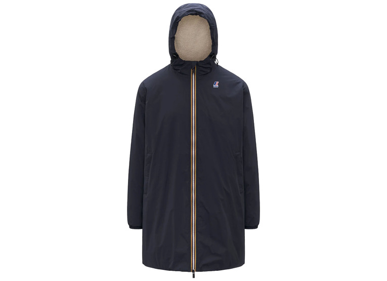 K-Way Le Vrai 4.0 eiffel east orsetto jas donkerblauw dames