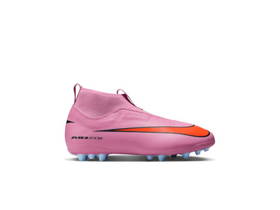 Nike Jr. Mercurial Superfly 10 academy AG voetbalschoen magic flamingo/total crimson KIDS