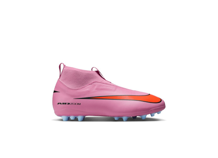 Nike Jr. Mercurial Superfly 10 academy AG voetbalschoen magic flamingo/total crimson KIDS