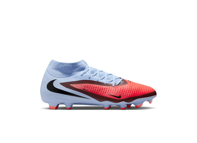 Nike Phantom 6 high academy FG voetbalschoen royal tint/bright crimson