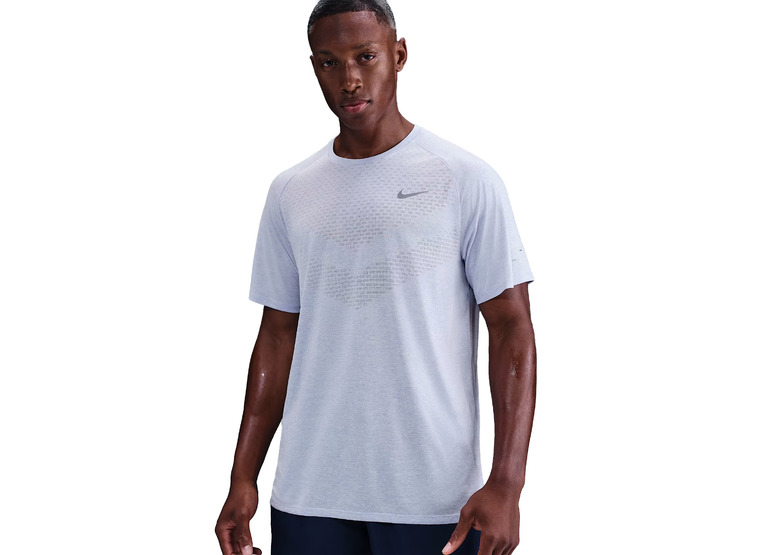 Nike Stride Dri-FIT ADV T-shirt ghost/heather heren