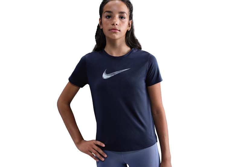 Nike One Classic T-shirt navy meisjes