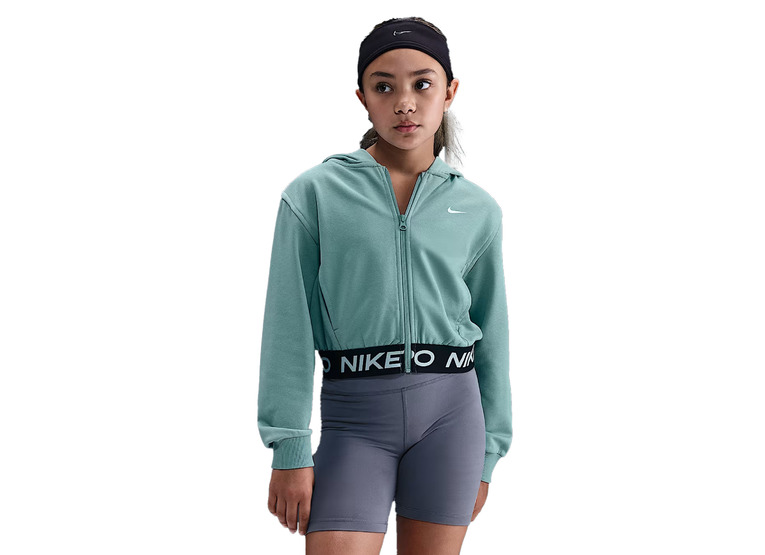 Nike Pro Fleece Dri-FIT hoodie cannon meisjes
